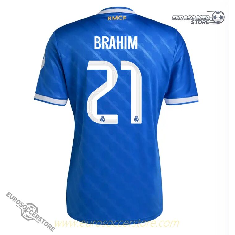 BRAHIM's 21 Third Jersey for Real Madrid in the 25-26 Season