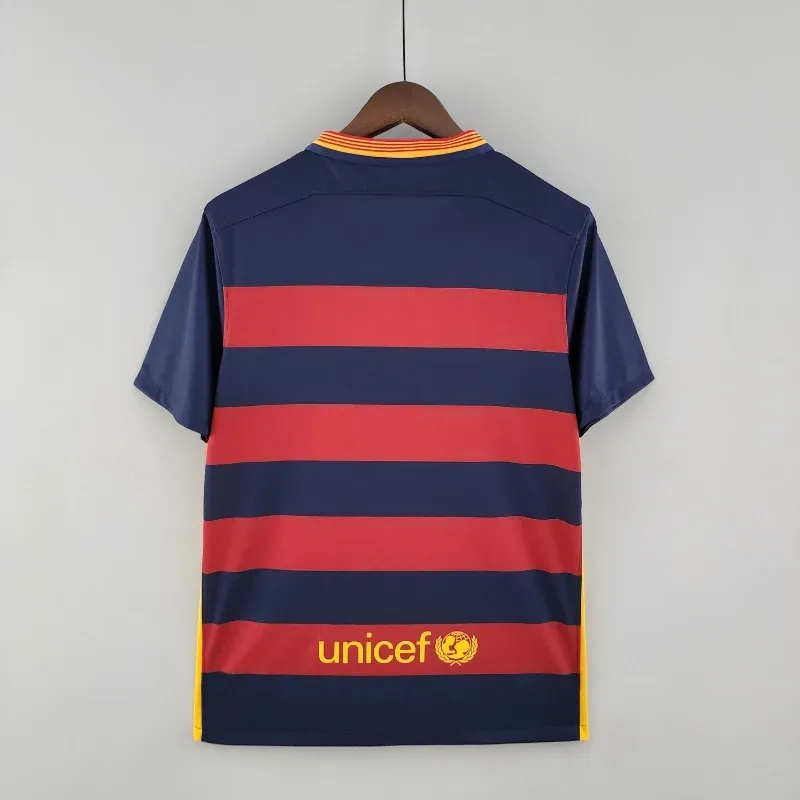 2015-2016 Barcelona Jersey retro kit