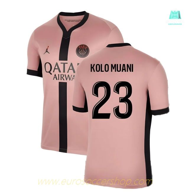 2024-2025 PSG Third Shirt (Kolo Muani 23)