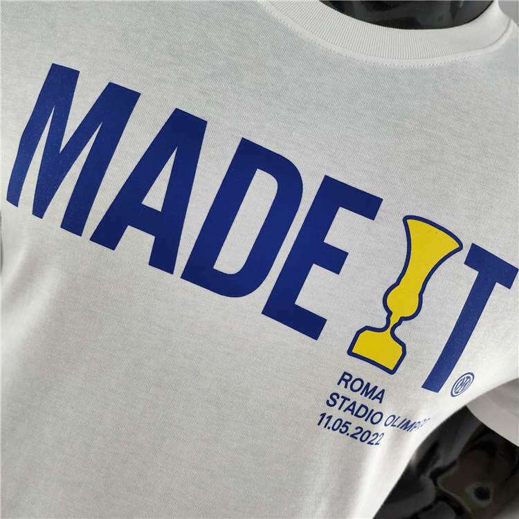 21-22 Inter Milan Champion White T-Shirt - Official Replica 6734