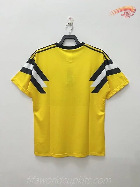 Dortmund year 1989 Home Game Soccer Uniform