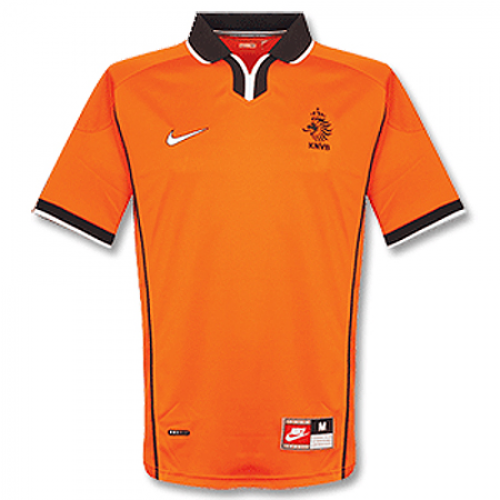 Netherlands Home 1998 Retro Soccer Jersey Shirt - Official Replica
