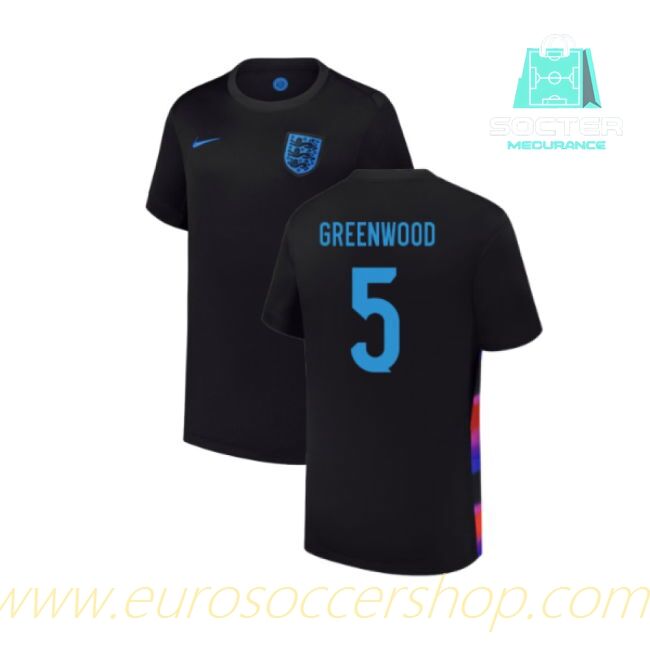 Three Lions Away Shirt Children (GREENWOOD 5)