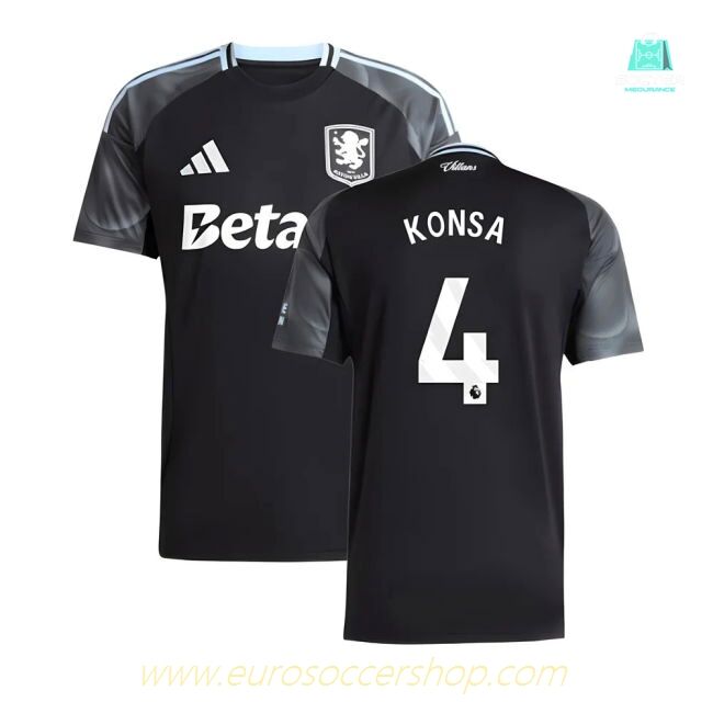 2025-2026 Aston Villa Away Shirt (Konsa 4)