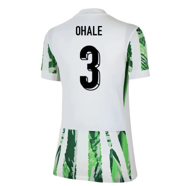 Nigeria Womens 20252026 Away Highperformance Jersey Moisturewicking