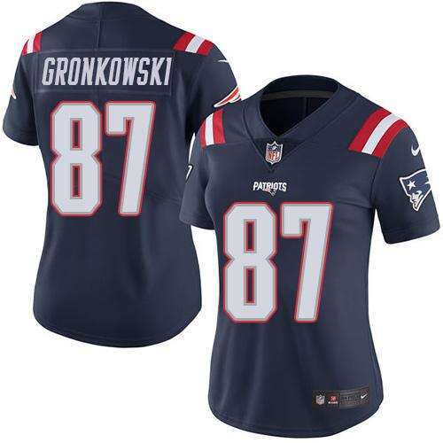 NFL Patriots #None Navy None Limited Jersey game day
