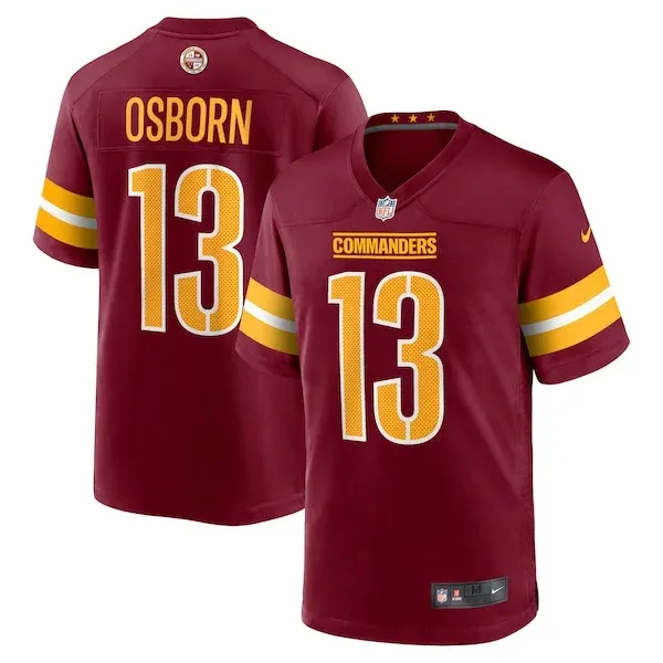 Performance None Game Jersey - Premium Burgundy NFL Fan Jersey | Ga...