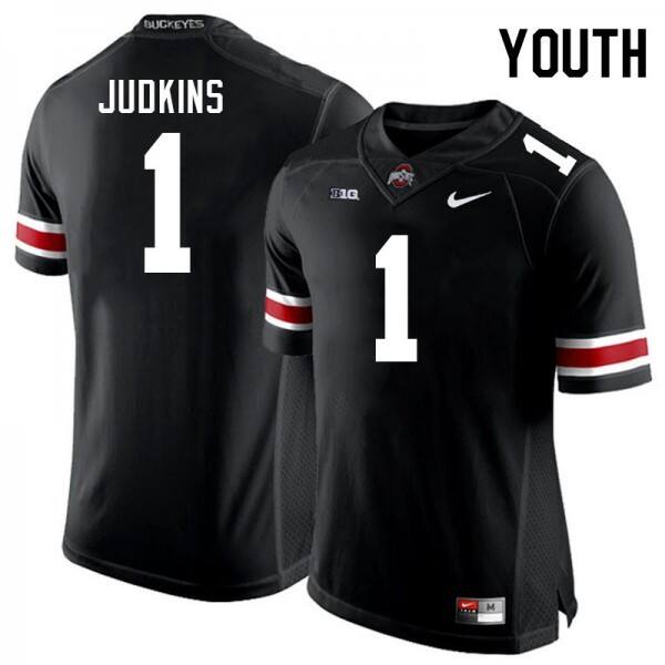 Ohio State Buckeyes Youth Quinshon Judkins #1 Nike Black Elite Series