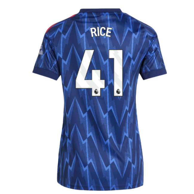 2025-20 Arsenal Away Soccer Jersey Rice (41) L M Women S