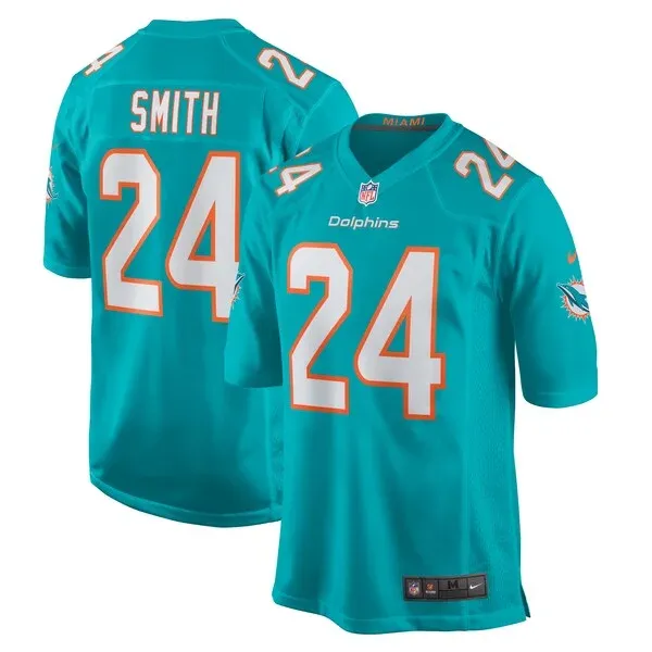 None Cam Smith Game Jersey - Aqua | NFL Player Jersey | NFL Football