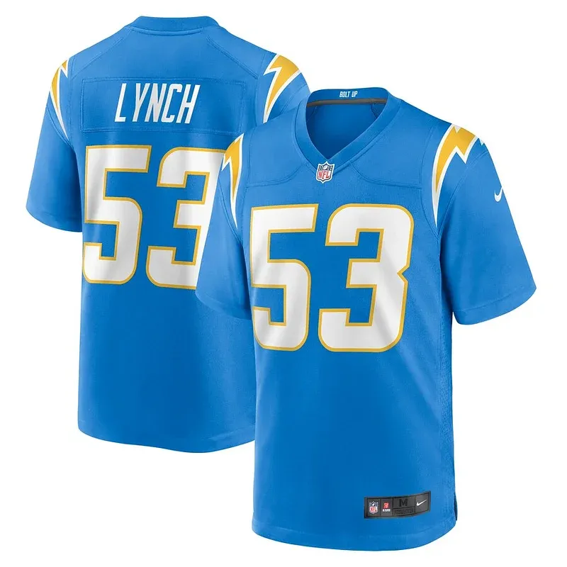 Performance None Game Jersey - Premium Blue NFL Fan Jersey | Game D...