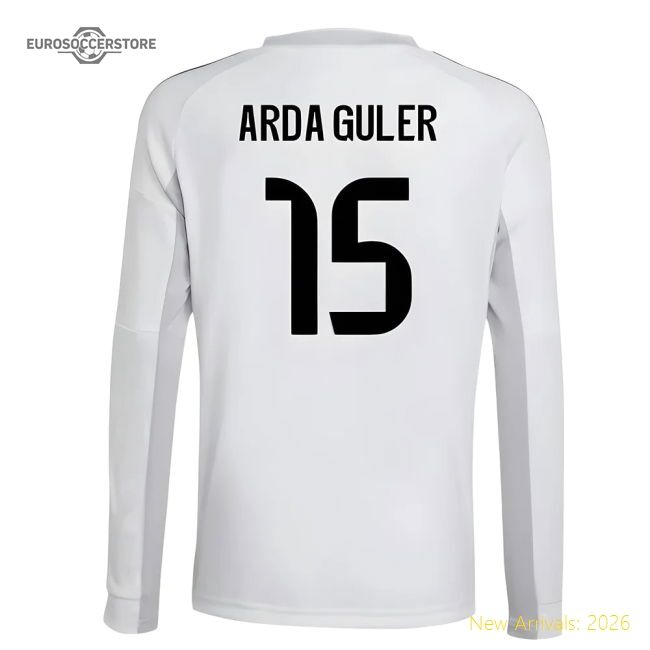 Authentic Home Real Madrid Arda Guler Jersey 2025-2026 Lightweight