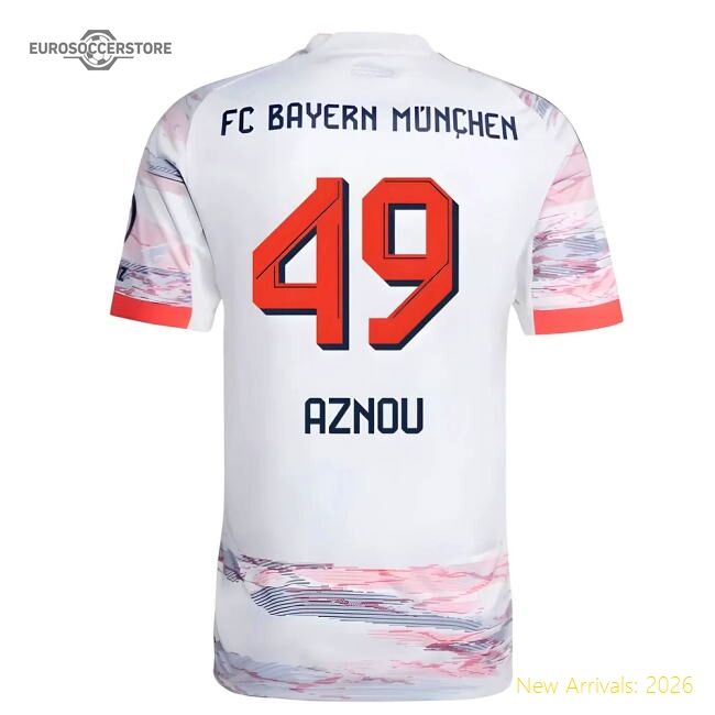 Premium-grade 2025-2026 Bayern Munich Away Jersey (aznou 49)