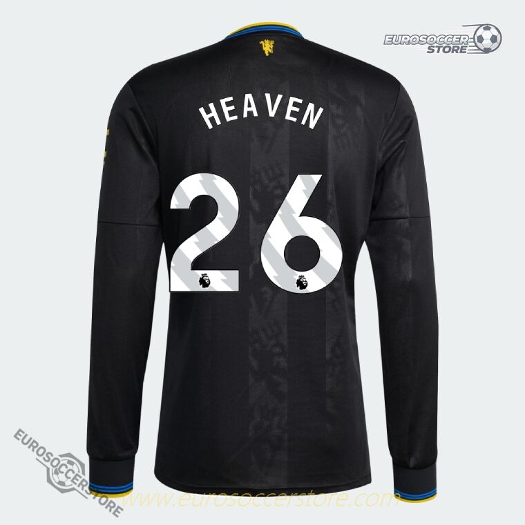 Manchester United 25-26 Third Long Sleeve HEAVEN 26 Football Jersey