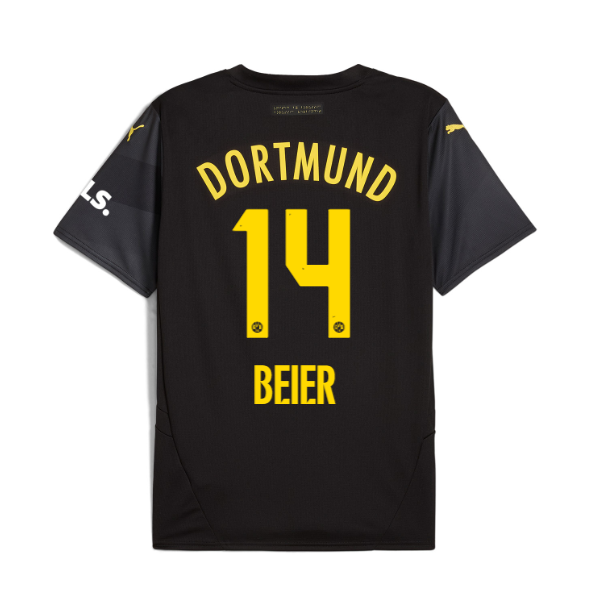 Borussia Dortmund 24-25 Away Beier 14 Football Jersey