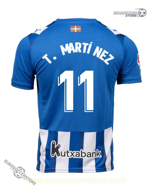 Deportivo Alavés 25-26 Home Jersey T. MARTÍNEZ Number 11
