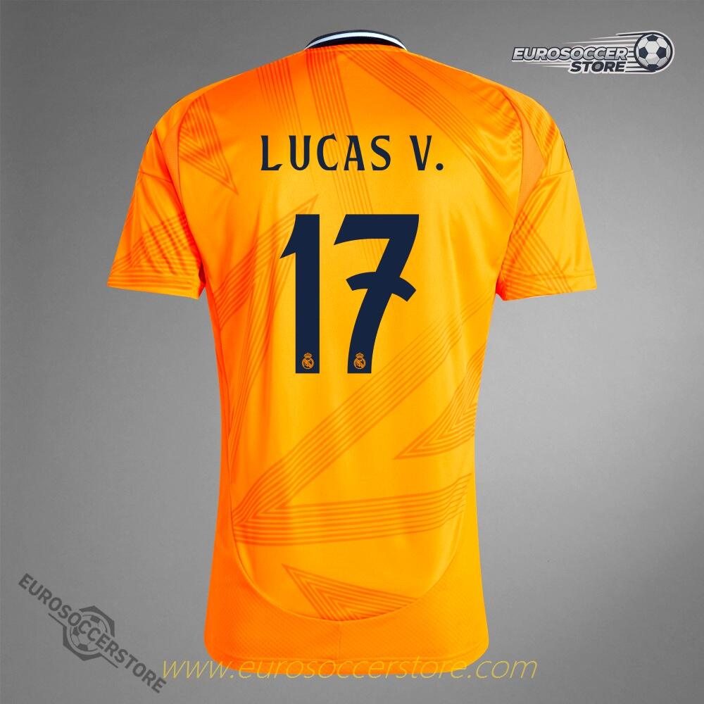 Lucas V.'s 2024-25 Real Madrid Away Jersey, Version 17