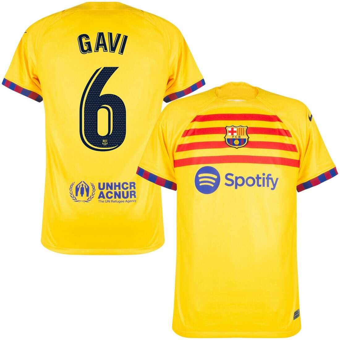 FC BARCELONA FOURTH GAVI JERSEY 2022 2023