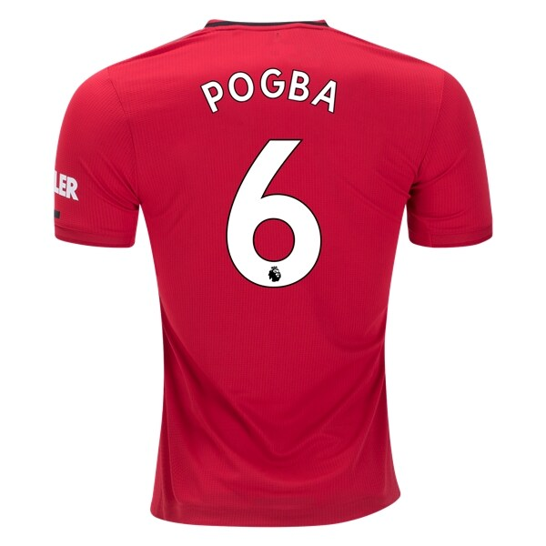 19-20 Manchester United Home Paul Pogba Soccer Jersey Shirt - Pogba