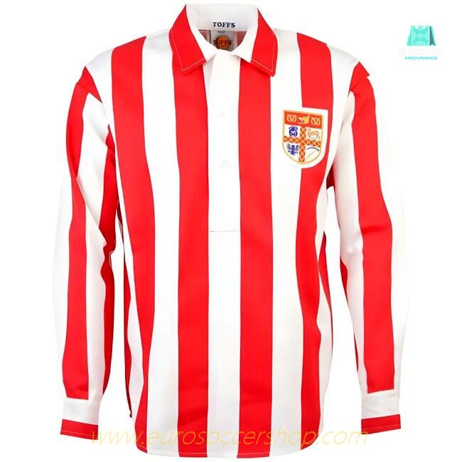 Stoke City 1940s Retro Football Shirt