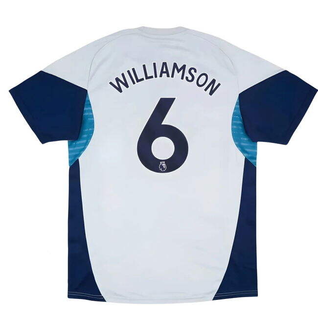 2025-20 Arsenal Authentic Training Football Shirt Williamson 6 L M S