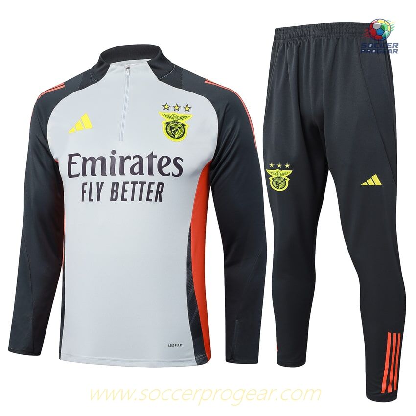 Benfica Training Tracksuit 2024/25 Collection White Black