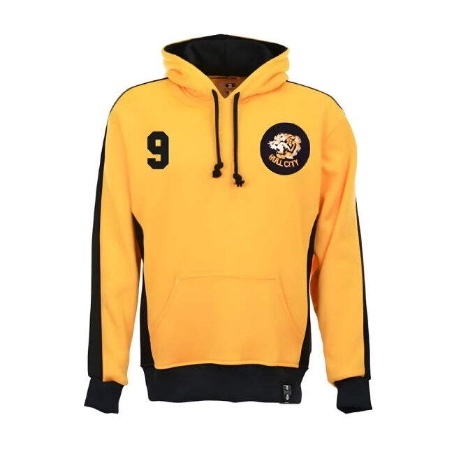 Authorized Hull City Number 9 Retro Hoodie Perfect Fit