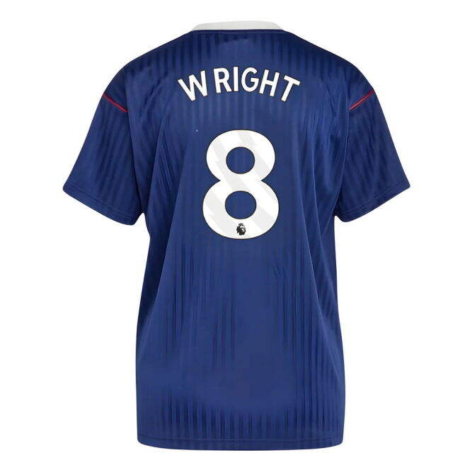 Arsenal Terrace Icons Shirt (Navy) (Wright 8)