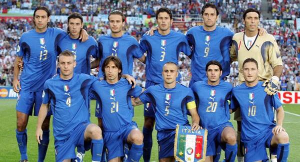 2006 World Cup Italy Home Retro Shirt - World Cup Collection 4227