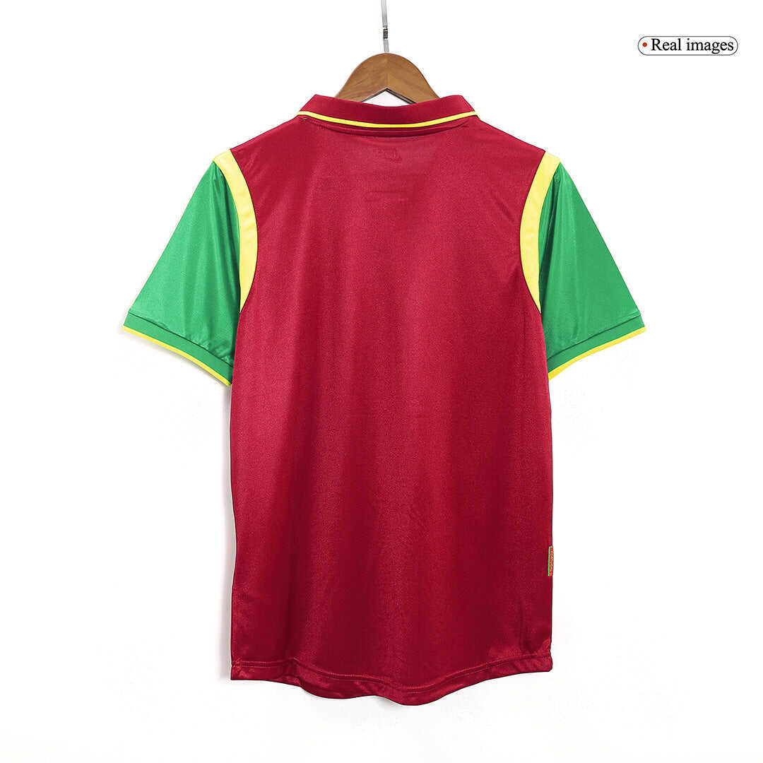 Portugal Home Retro Soccer Jersey 1999 Authentic Kit
