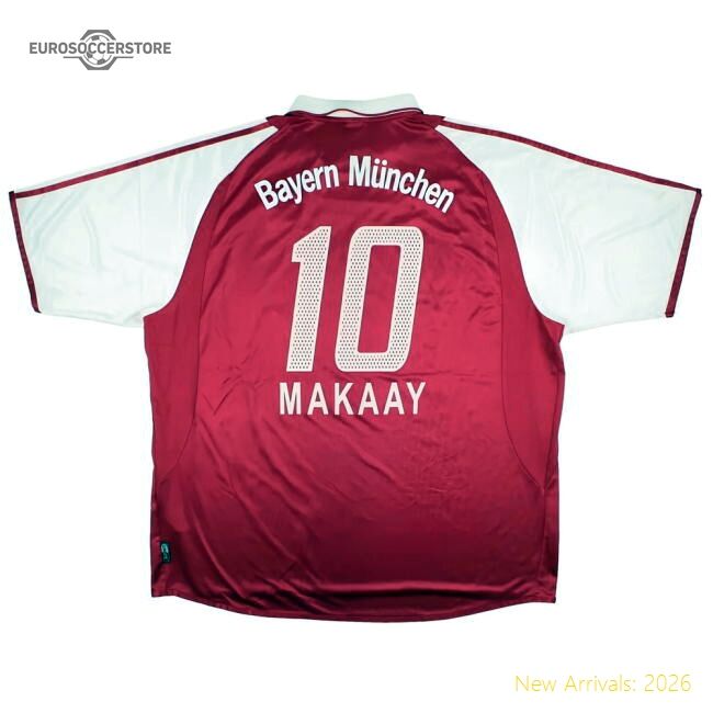 Bayern Munich 2003-04 Main Jersey (xxl) Makaay 10 (very Good)