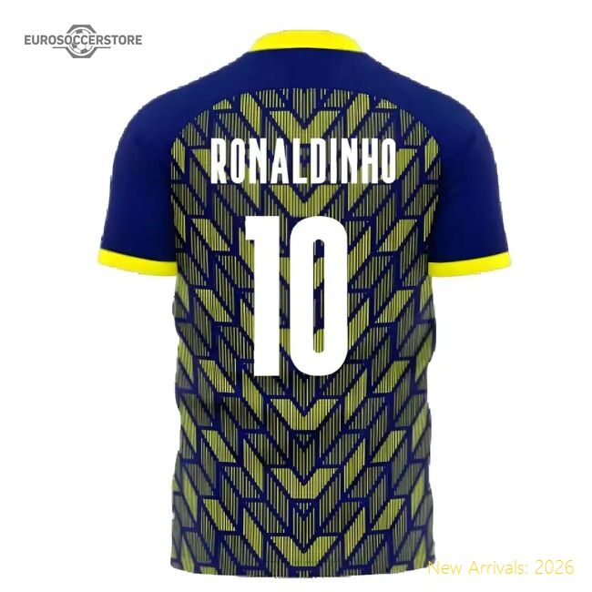Durable Ronaldinho Brazil Kit - Moisture-wicking Classic