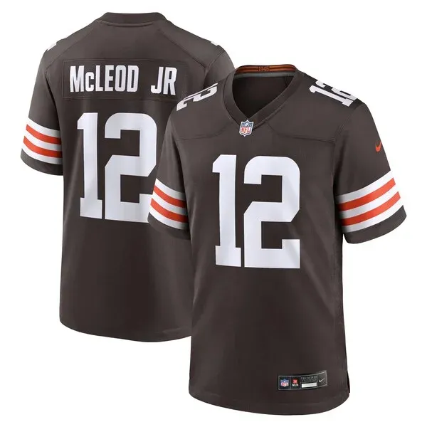 Performance None Game Jersey - Premium Brown NFL Fan Jersey | Game ...