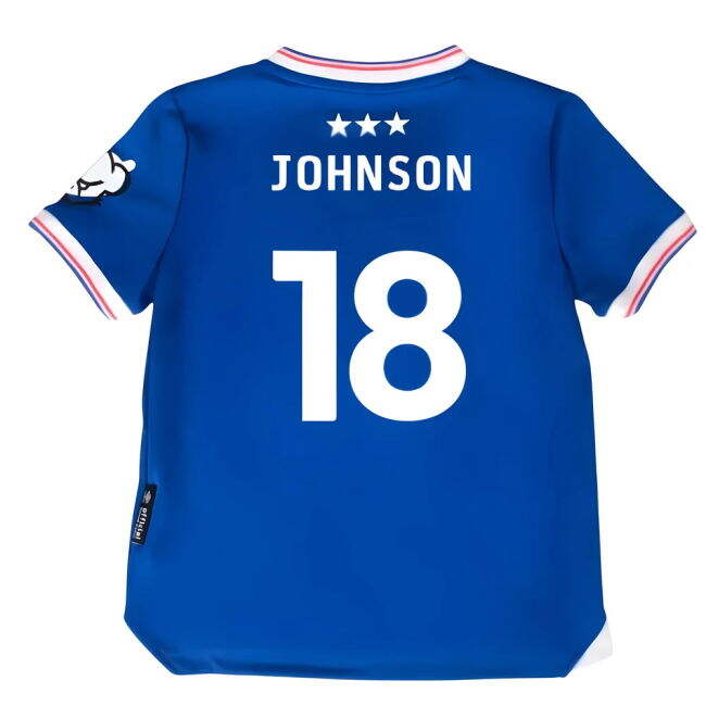 2025-2026 Ipswich Town Home Mini Kit (Johnson 18) (Fan Favorite)