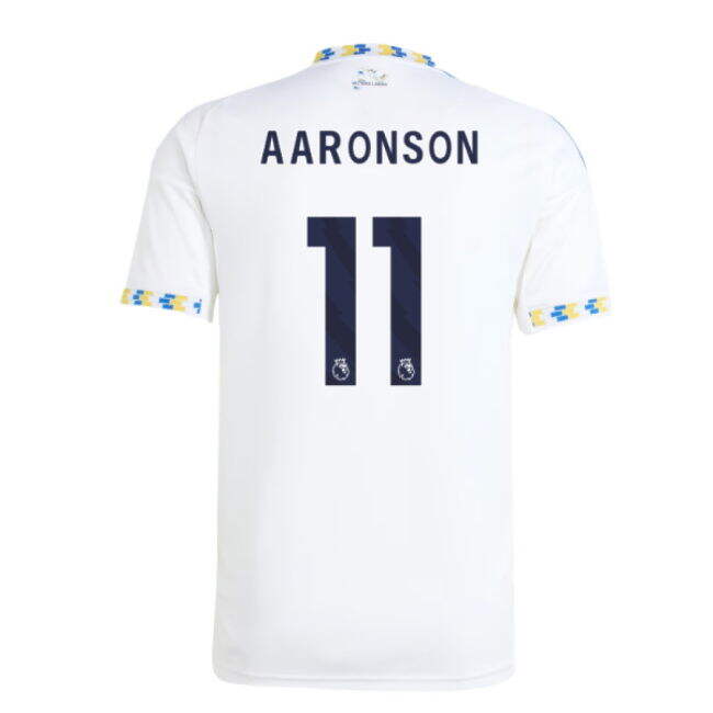 Cost-Effective Leeds Aaronson 11 2025-2026 Leeds United Home Shirt ...