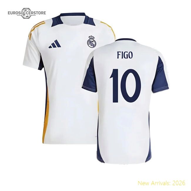 2024-2025 Real Madrid Training Shirt (white) (figo 10) - Unique Style