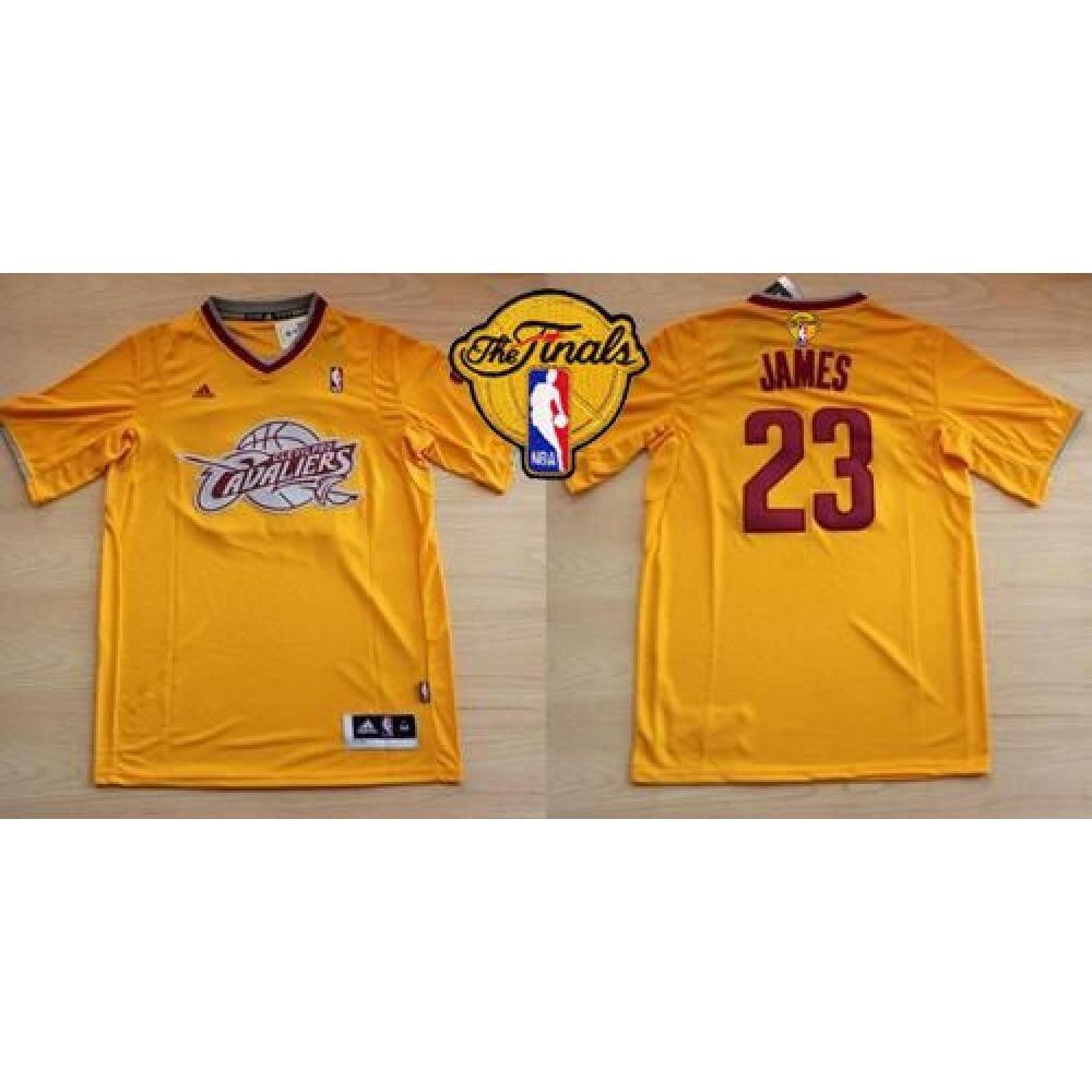 Performance LeBron James23 Yellow Jersey - Game Day Essential