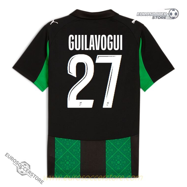 RC Lens 25-26 Season Away Jersey, Worn by GUILAVOGUI with Number 27