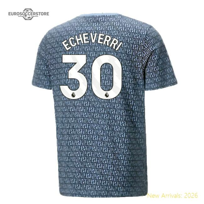 Premium 2024-2025 Man City Ftblculture Tee Aop (navy) - Kids