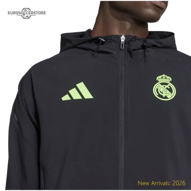 Superior 2025-2026 Real Madrid Pro Vis Tech Jacket (black)