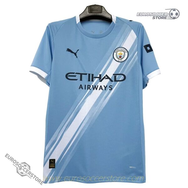 Manchester City's Home Football Jersey for the 25-26 Season