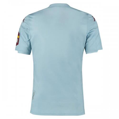 Advanced Fabric Cheap Aston Villa away 2019-20 Light Blue Soccer