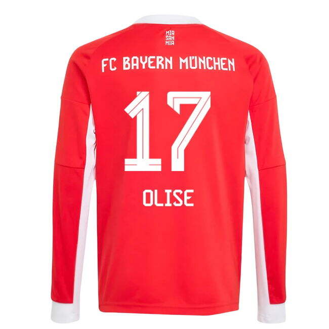 Bayern Munich Official 2025-2026 Home Soccer Jersey - Breathable
