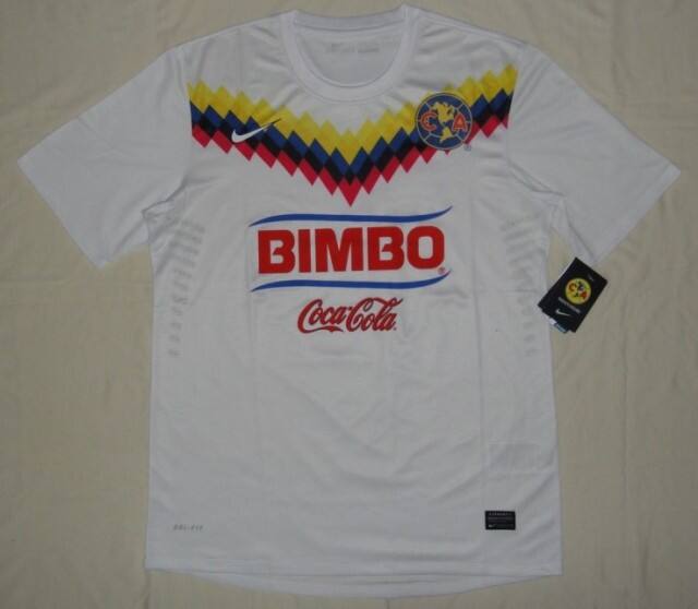 Elite Series 1314 Club America Aguilas Away White Soccer Jersey Shirt