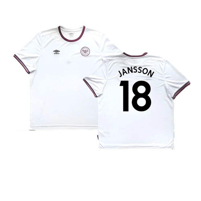 Brentford 2021-22 Third Shirt ((Excellent) 3XL) (JANSSON 18)