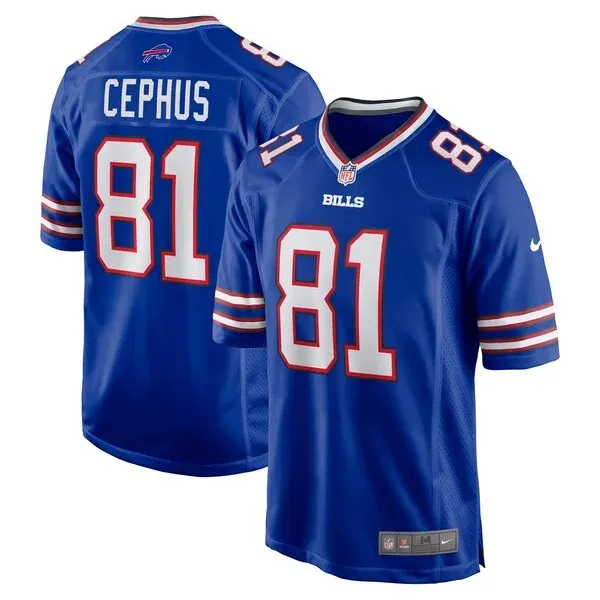 None Game NFL Jersey - Royal | Game-Day Football Apparel | NFL Footbal