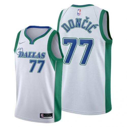 Dallas Mavericks Luka #77 Performance Game Jersey Urban Style