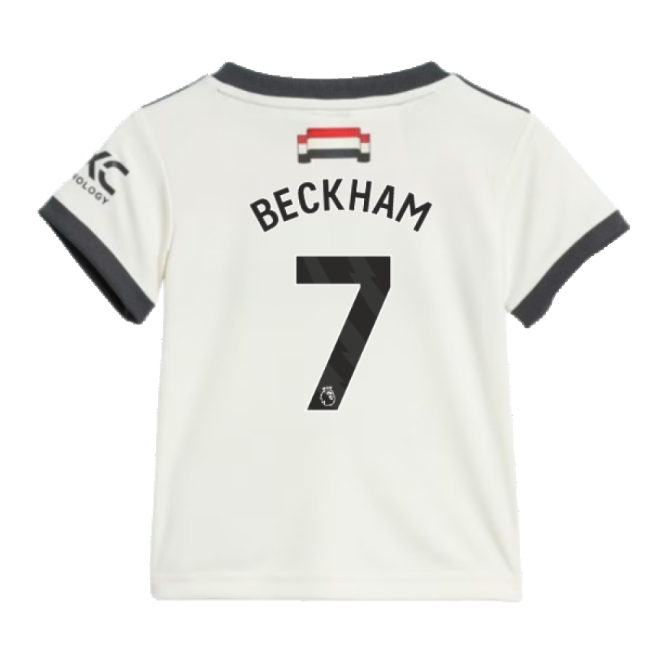 High Quality Man Utd 2024-2025 Third Shirt (Beckham 7) (Baby)