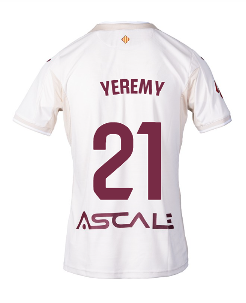 YEREMY's Villarreal Away Jersey for the 25-26 Season