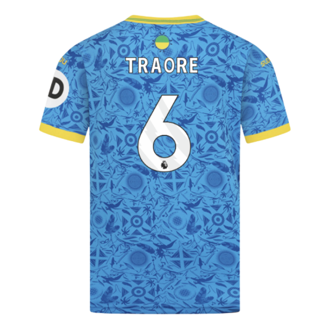 2025-2026 Wolves Third Shirt (Kids) (Traore 6) (Limited Edition)